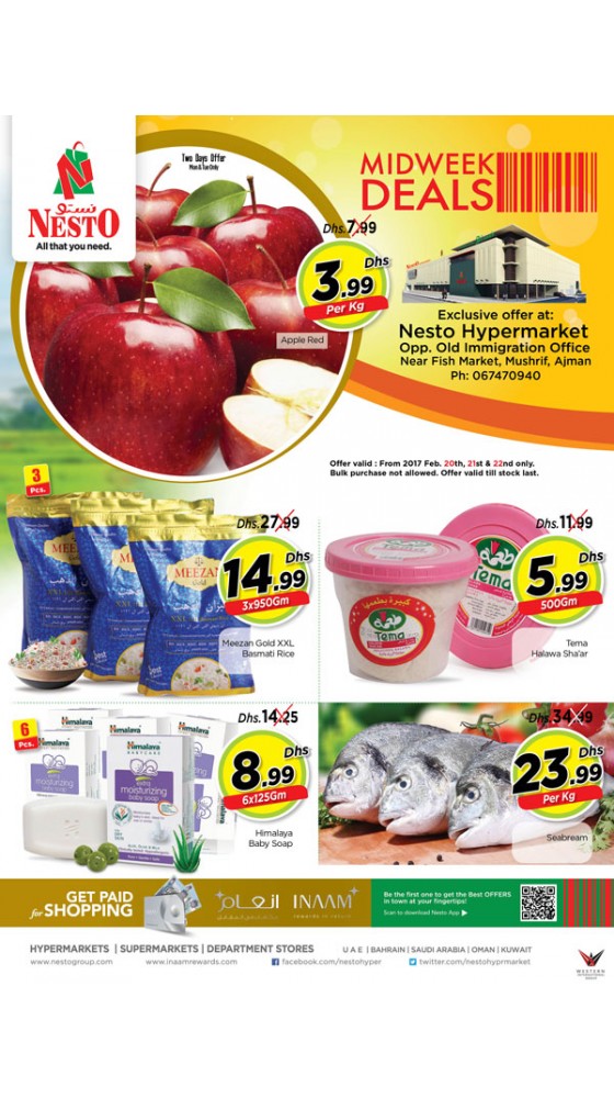 Midweek Deals
