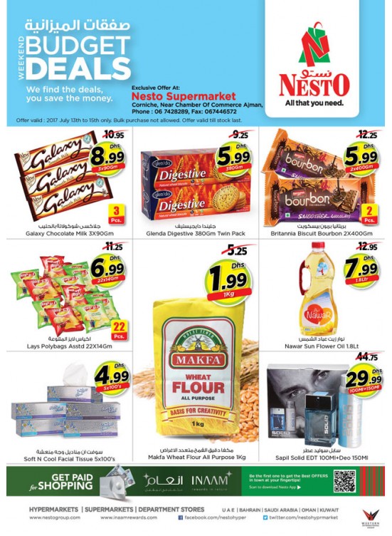 Weekend Budget Deal - Karama Corniche