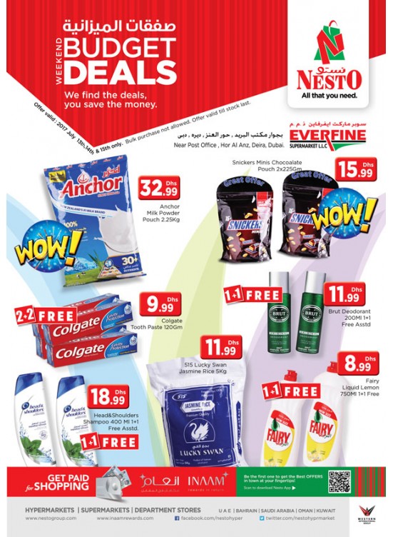 Weekend Budget Deals - Hor Al Anz