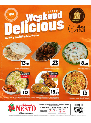 Delicious Weekend Treats - Aziziyah