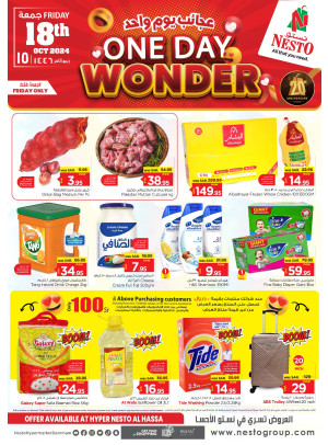 One Day Wonder - Al Ahsa