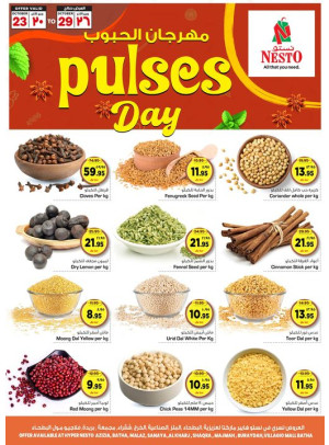 Pulses Day - Riyadh, Al Kharj & Buraydah