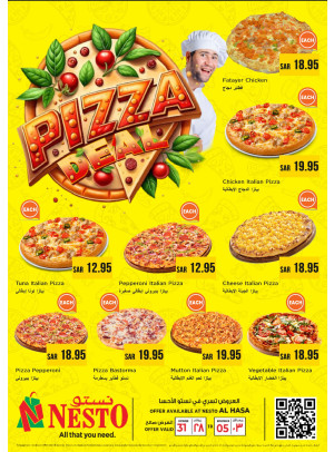 Pizza Deals - Al Hassa