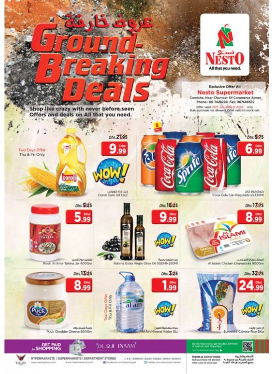Weekend Budget Deals - Karama Corniche