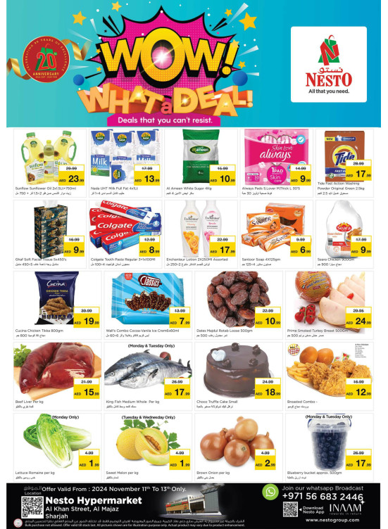 Midweek Deals - Al Khan, Sharjah