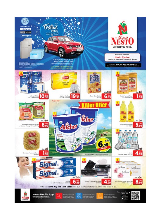 Midweek Deals - Nuaimiya Ajman