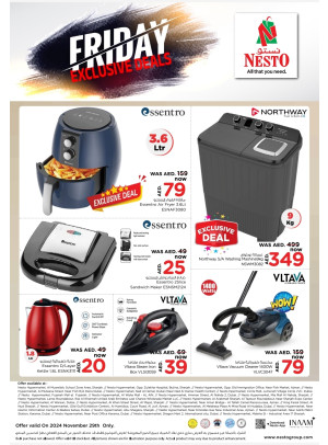 Friday Exclusive Deals