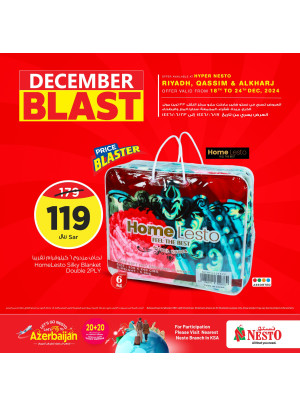 December Blast Offers, Vol 3 - Riyadh, Qassim & Al Kharj