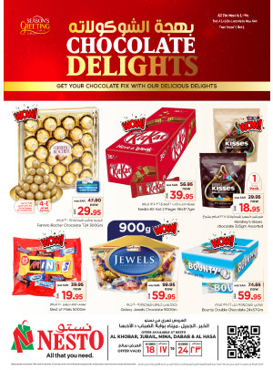 Chocolate Delights - Al Khobar, Jubail, Mina, Dabab & Al Ahsaa