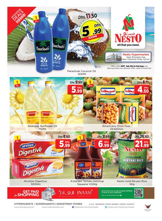 Midweek Deals - Opp. GMC Hospital Ajman