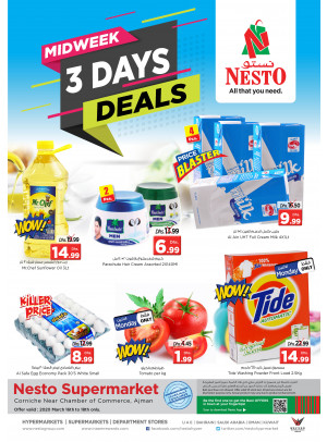 Midweek Deals - Karama Corniche, Ajman