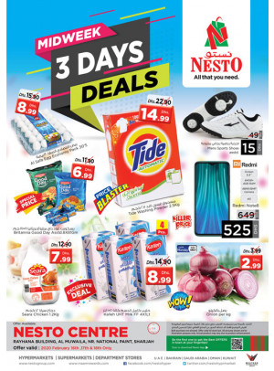Midweek Deals - National Paints, Sharjah