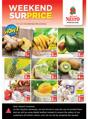 Weekend Grabs - Mushrif