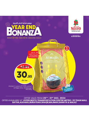 Year End Bonanza Offers, Vol 3 - Riyadh, Qassim & Al Kharj