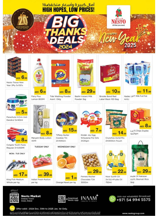 Midweek Deals - Arjan