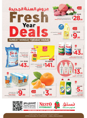 Fresh Year Deals - Jubail, Mina & Dabab