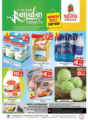 Midweek Deals - Butina, Sharjah