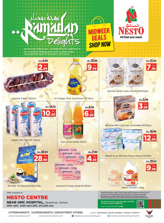 Midweek Deals - Nuaimiya, Ajman