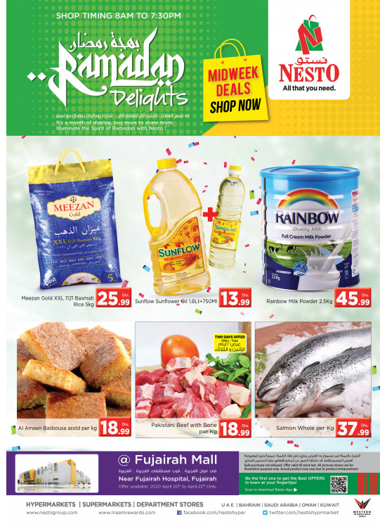 Midweek Deals - Fujairah