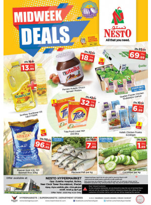 Midweek Deals - Butina, Sharjah