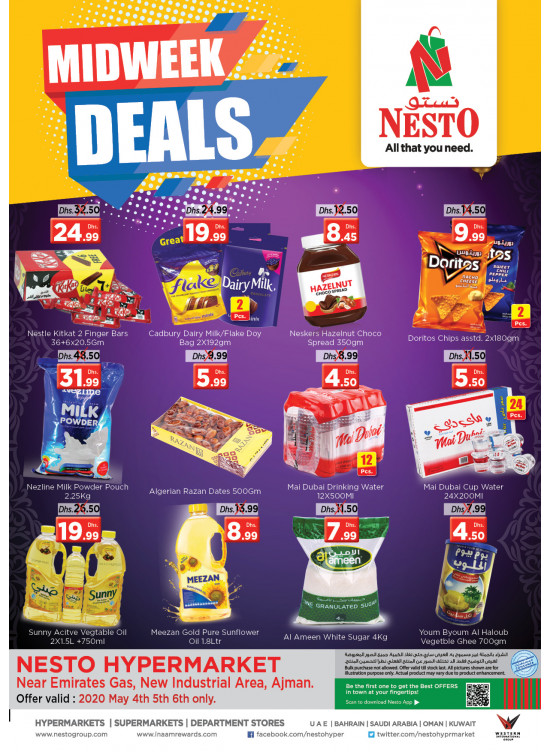 Midweek Deals - Opp. GMC Hospital, Ajman
