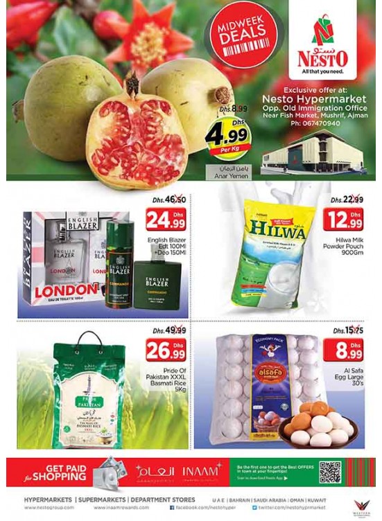 Midweek Deals - Mushrif Ajman