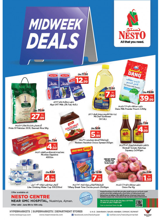 Midweek Deals - Nuaimiya, Ajman
