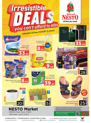 Irresistible Deals - Arjan