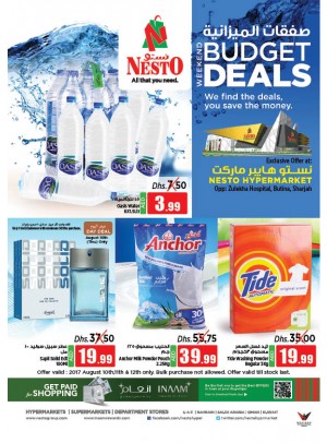 Weekend Budget Deals - Butina