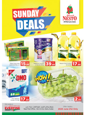 Sunday Deals - Hor Al Anz
