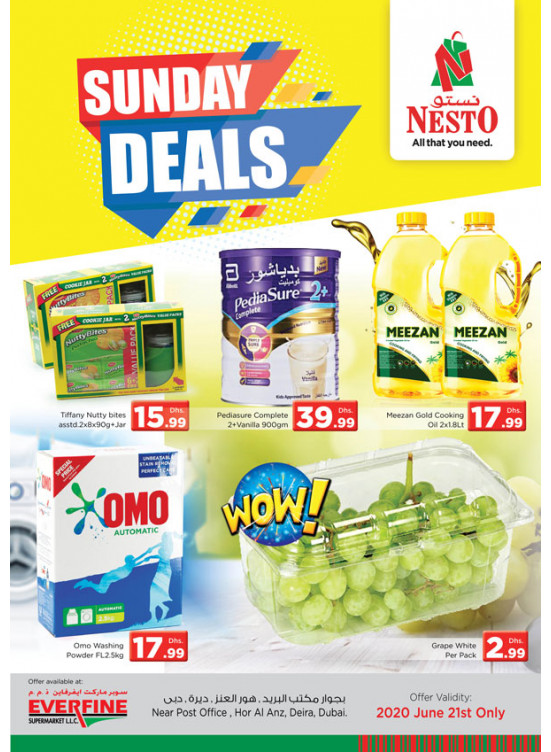 Sunday Deals - Hor Al Anz