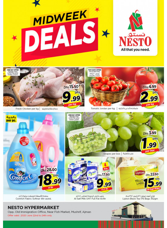 Midweek Deals - Mushrif