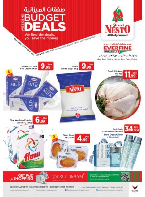 Weekend Budget Deals - Everfine Supermarket,Hor Al Anz
