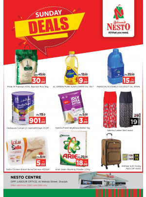 Sunday Deals - Al Wahda