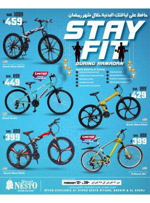 Stay Fit Deals - Riyadh, Al Kharj & Al Qassim