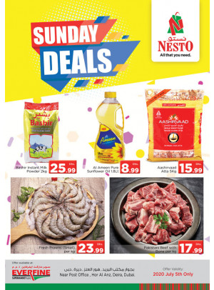 Sunday Deals - Hor Al Anz