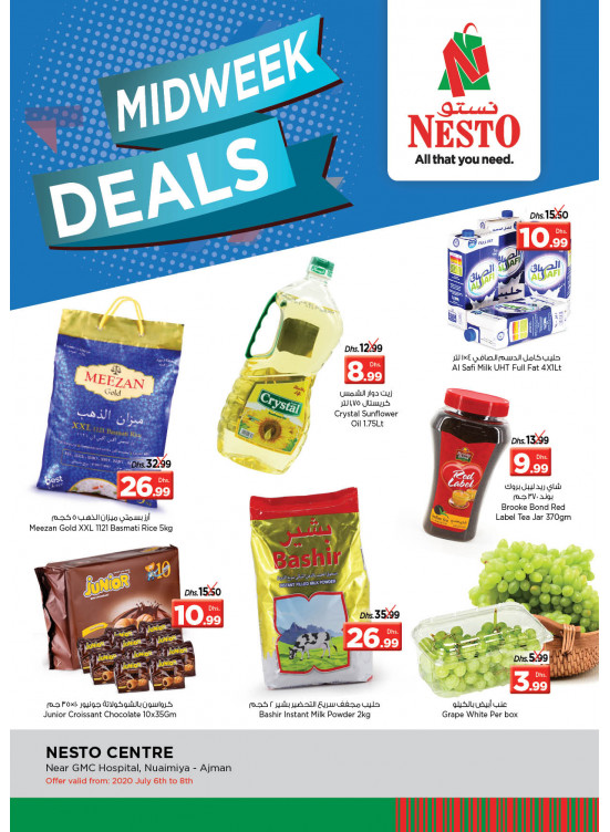 Midweek Deals - Nuaimiya, Ajman