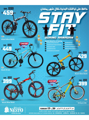Stay Fit Deals - Al Khobar, Jubail, Dabab & Al Hassa