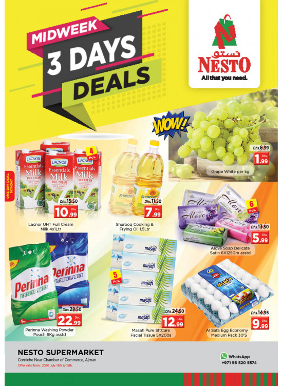 Midweek Deals - Karama Corniche, Ajman