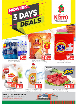Midweek Deals  -  Umm Al Quwain