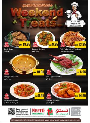 Weekend Treat Deals - Al Khobar