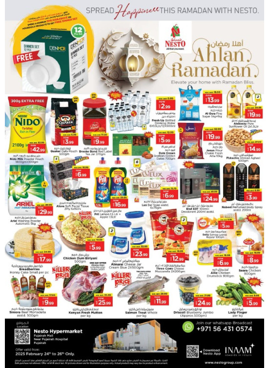 Midweek Deals - Fujairah