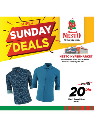 Sunday Deals - Umm Al Quwain
