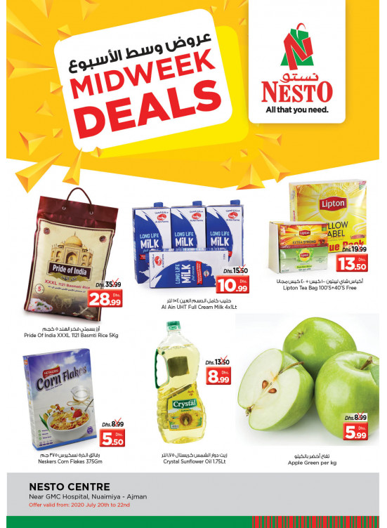 Midweek Deals - Nuaimiya, Ajman