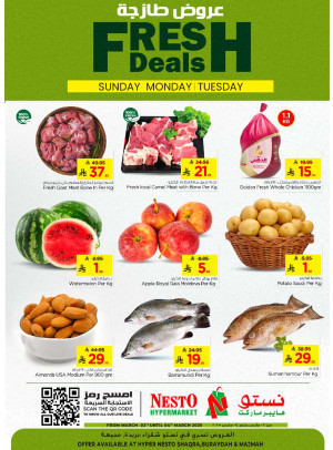 Fresh Deals - Al Shaqraa, Majmaa & Buraydah
