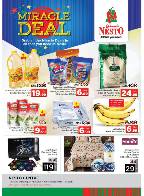 Weekend Grabs National Paints, Sharjah from Nesto until 25th July