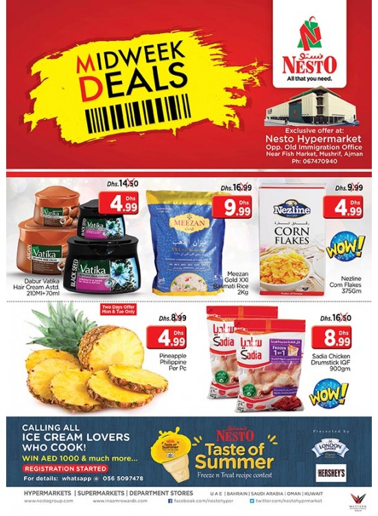 Midweek Deals - Mushrif Ajman