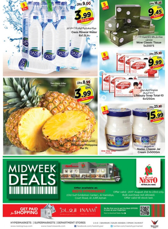 Midweek Deals - Jurf Ajman