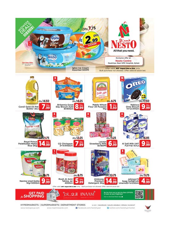 Midweek Deals - Nuaimiya Ajman
