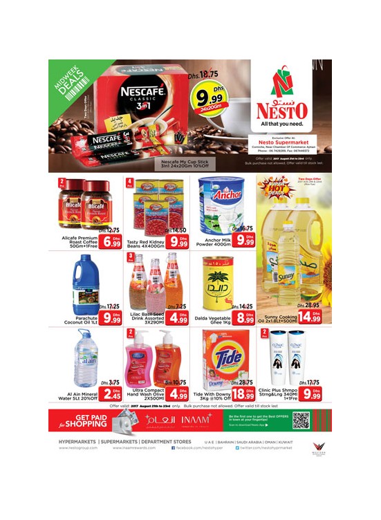 Midweek Deals - Karama corniche